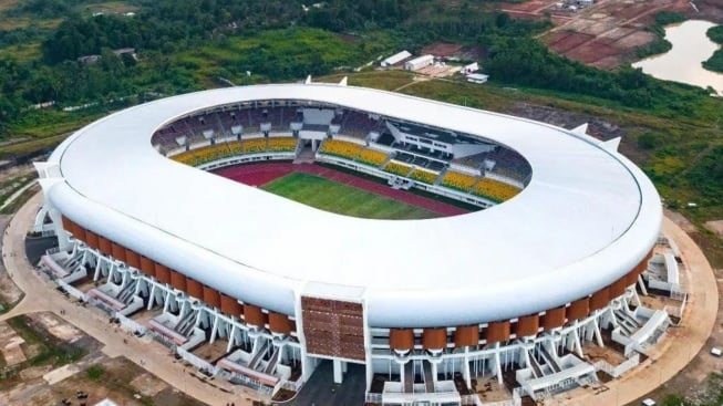 Megah! Tak Kalah dengan GBK, Fakta Banten International Stadium, Pakai Rumput Impor Italia hingga Peresmiannya Diiringi Sholawat