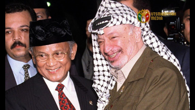 Kembali Viral, Momen BJ Habibie dan Presiden Palestina Jadi Sorotan, Meninggal Karena Diracun?