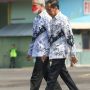 Kompak Pakai Baju Korpri, Langkah Ganjar Pranowo dan Jokowi Sejajar, Menuju 2024?