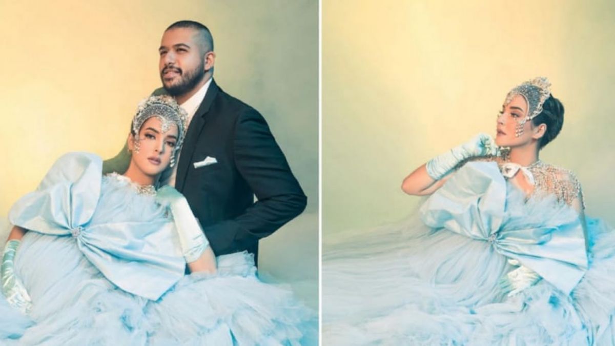 Maternity shot Tasya Farasya dan suami [Instagram/@tasyafarasya]