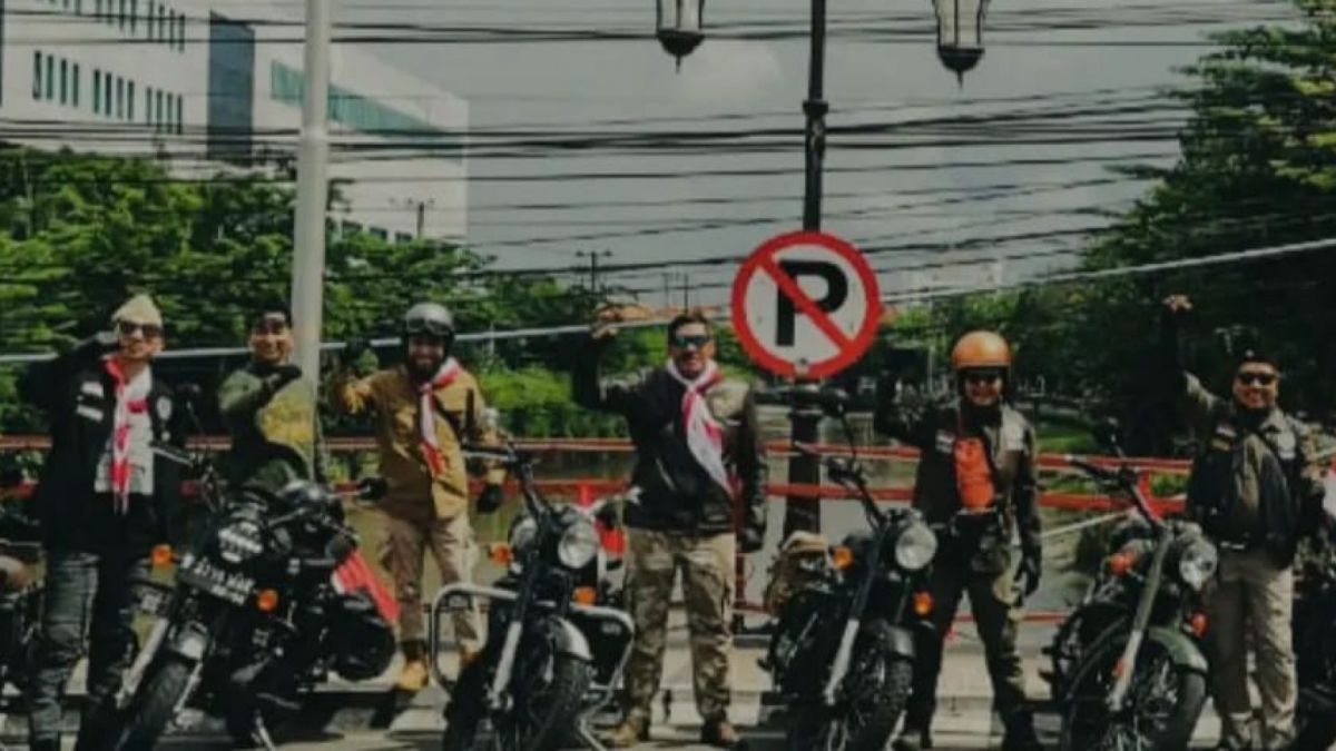 Anggota RoRI siap mengikuti training [Instagram/@royalridersindonesia]