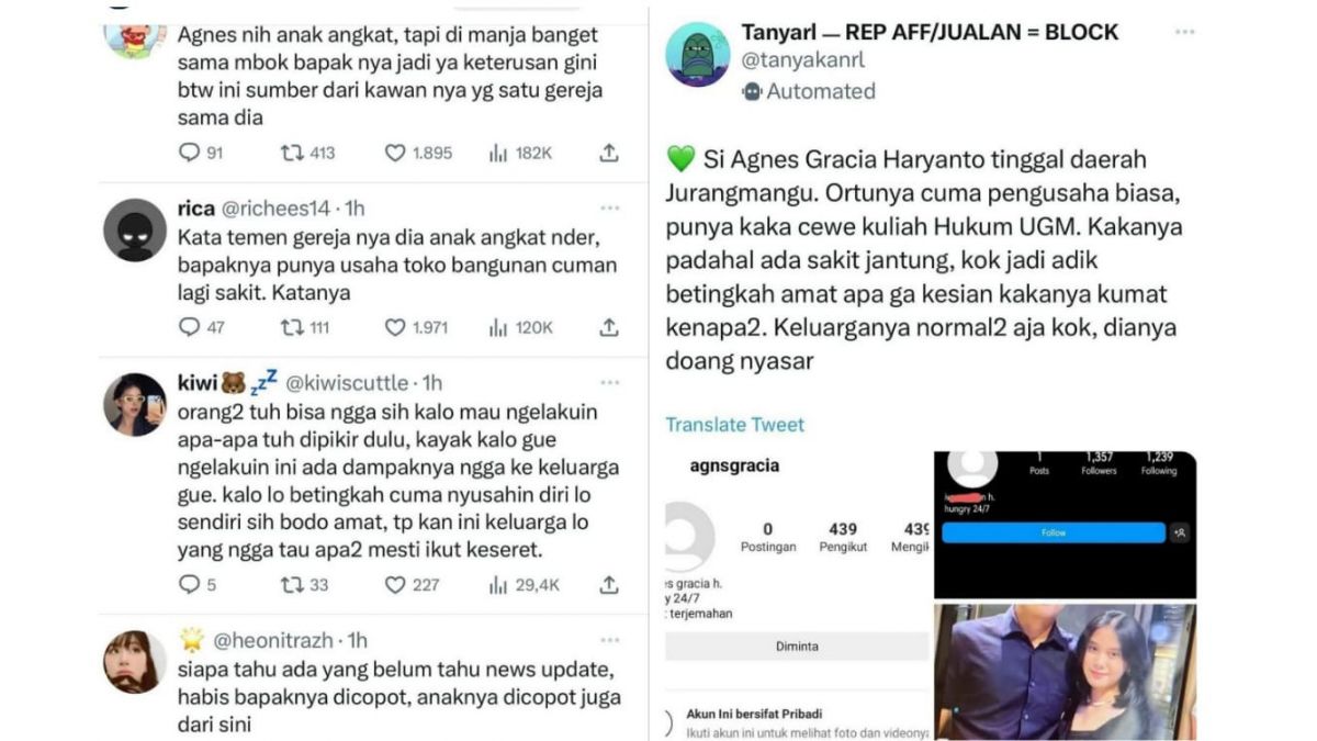 Tangkap layar akun Twitter Tanyarl [Twitter @tanyakanrl]