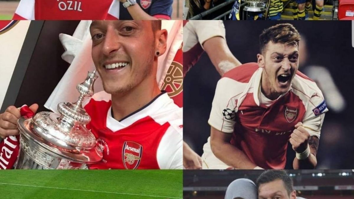 Kenangan Ozil di Arsenal [Twitter Mesut Ozil]