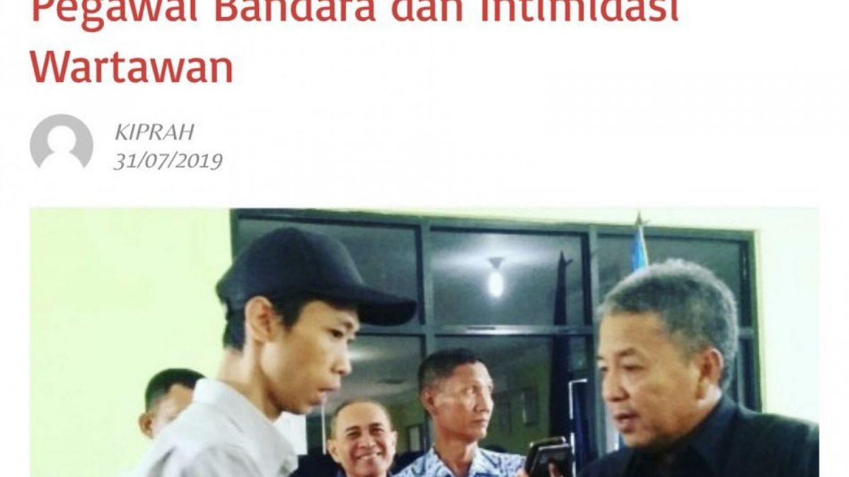 Kabar Arinal Pernah Menampar Pegawai Bandara [Twitter @mazzini_gsp]