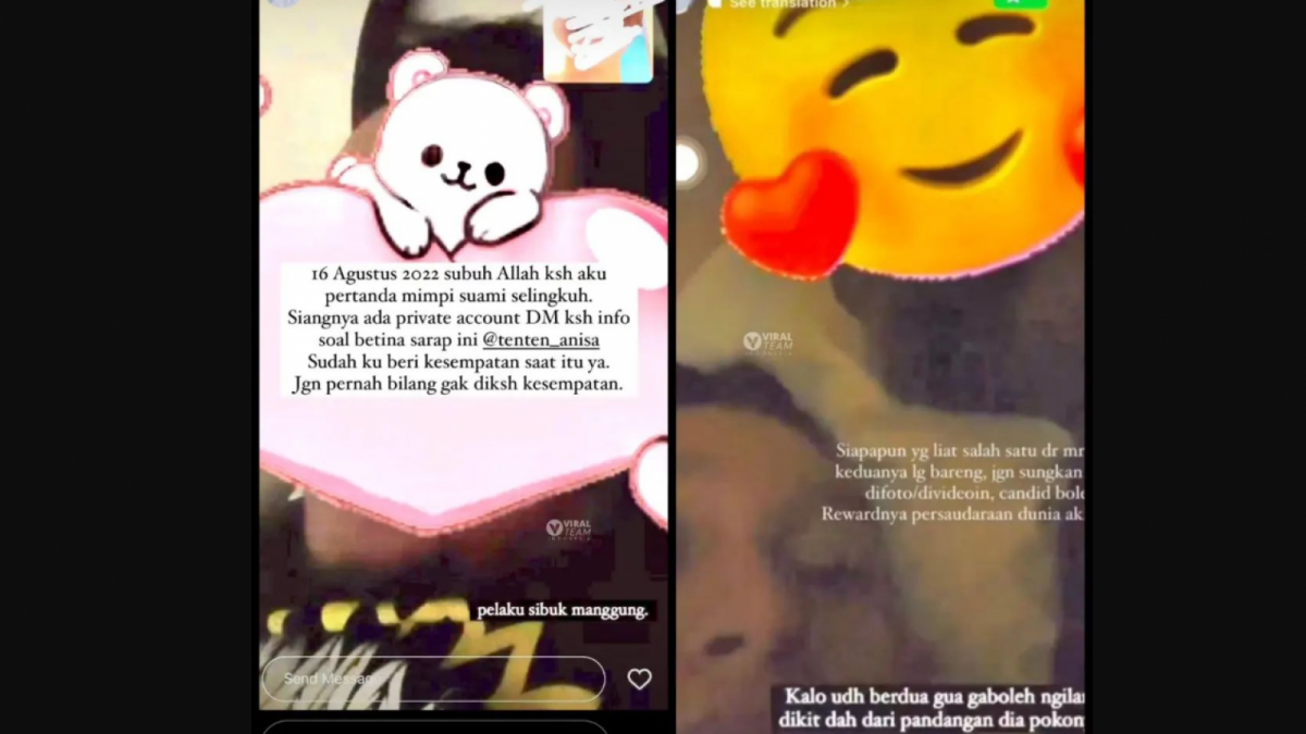 Inara Rusli beberkan foto Virgoun sedang selingkuh dengan perempuan bernama Tenten Anisa [Instagram @mommy_starla]