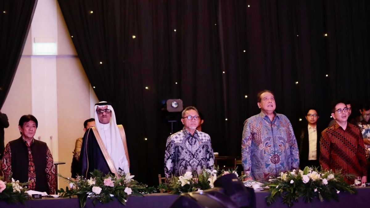 Mendag Zulkifli Hasan mempertemukan pengusaha papan atas Indonesia dan Arab Saudi di acara Indonesia-Saudi Arabia Networking Dinner yang berlangsung di Jakarta, Selasa (30/5/2023). [Humas Kemendag]