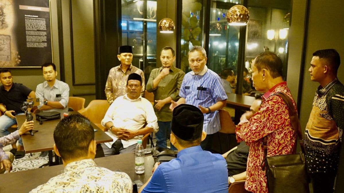 Mendag RI Zulkifli Hasan silaturahmi dengan diaspora Indonesia di Kuala Lumpur, Malaysia, pada Rabu (7/6/2023) malam. [Humas Kemendag]