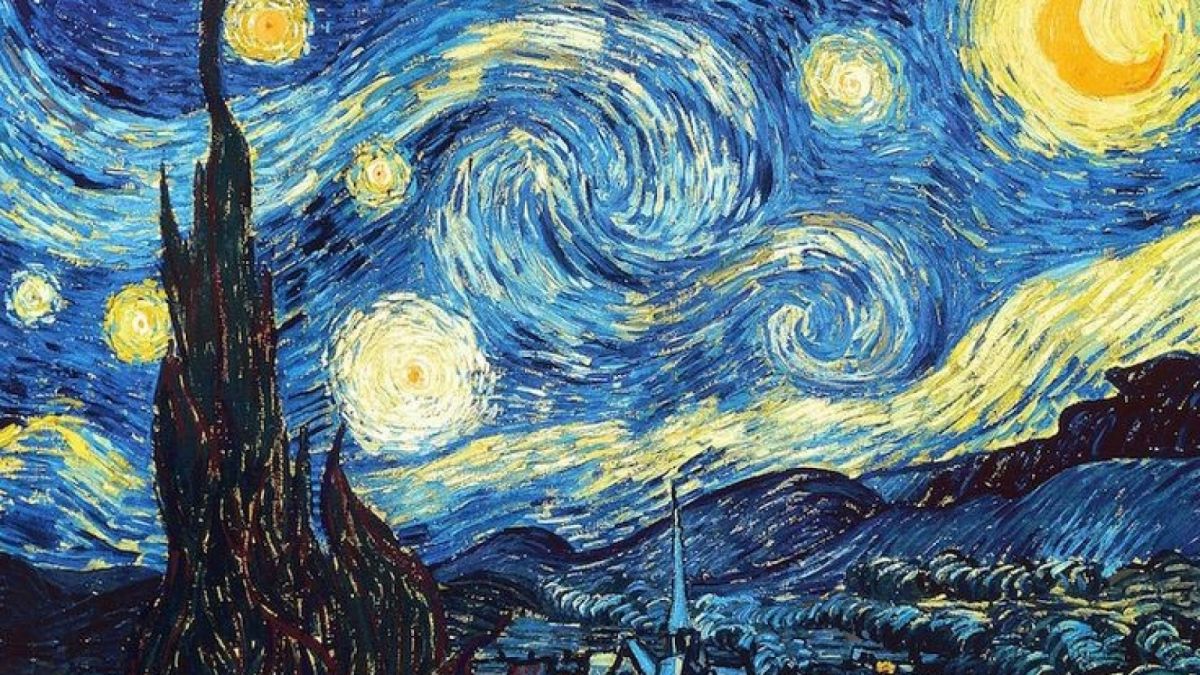 The Starry Night by Van Gogh [@pinterest/Highbrow]