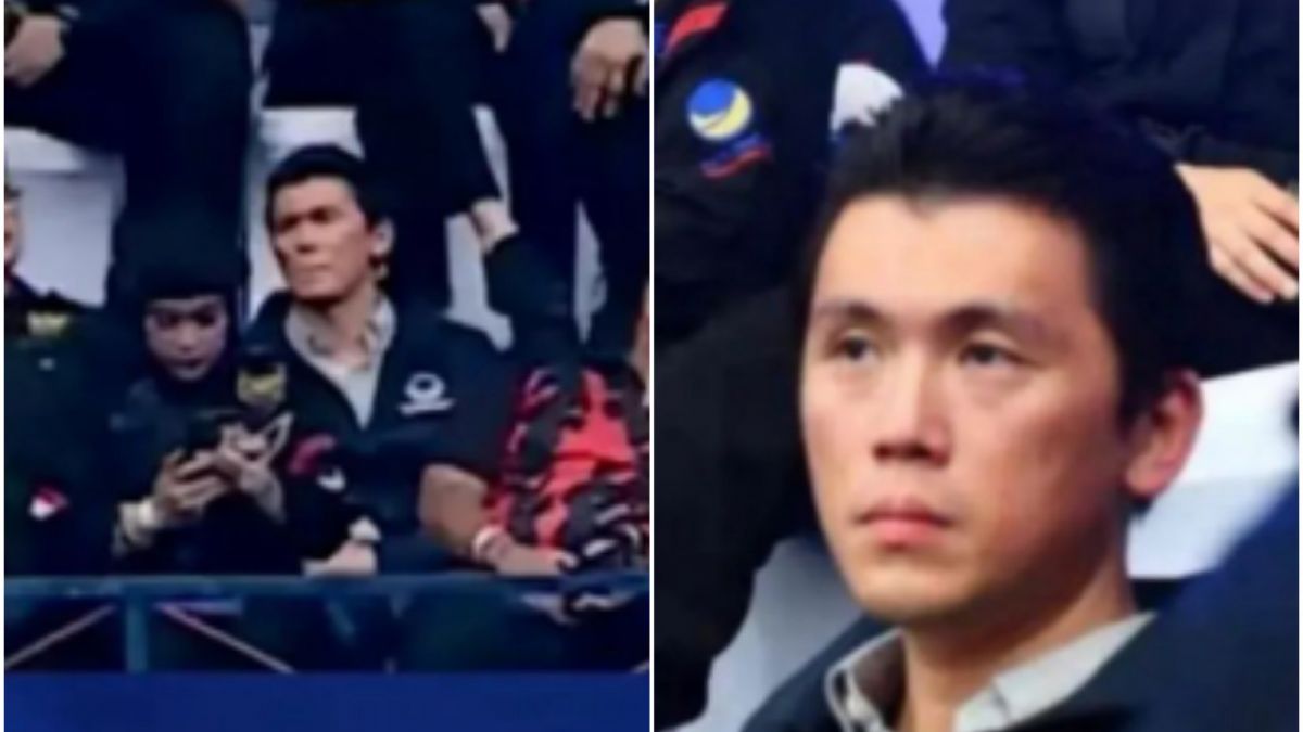 Reino Barack diduga ikut acara sebuah partai politik [Instagram @congli_willneverdie]