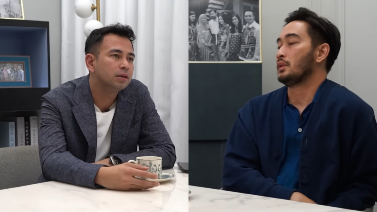 Momen Raffi Ahmad minta maaf pada Jeje Govinda atas kelakuan Syahnaz Sadiqah [Kolase @YouTube/ransentertaiment]