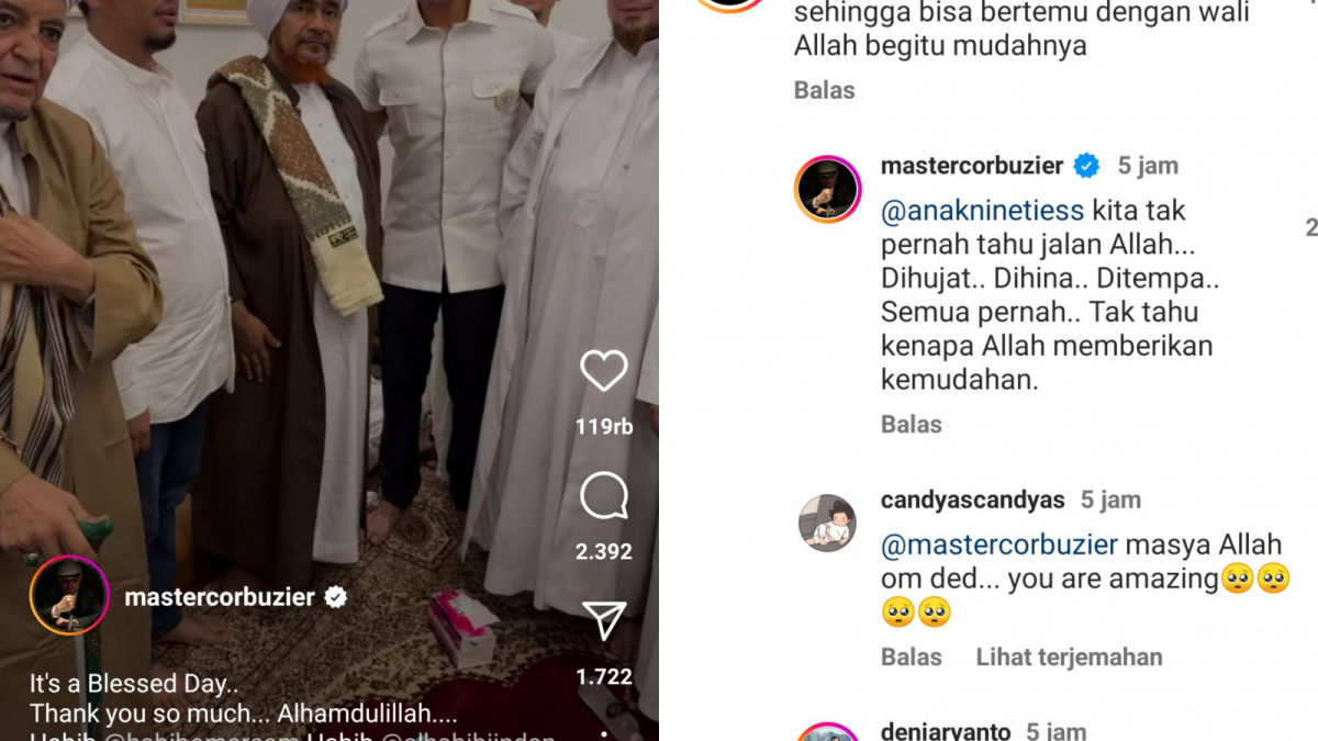 Deddy Corbuzier [Instagram]