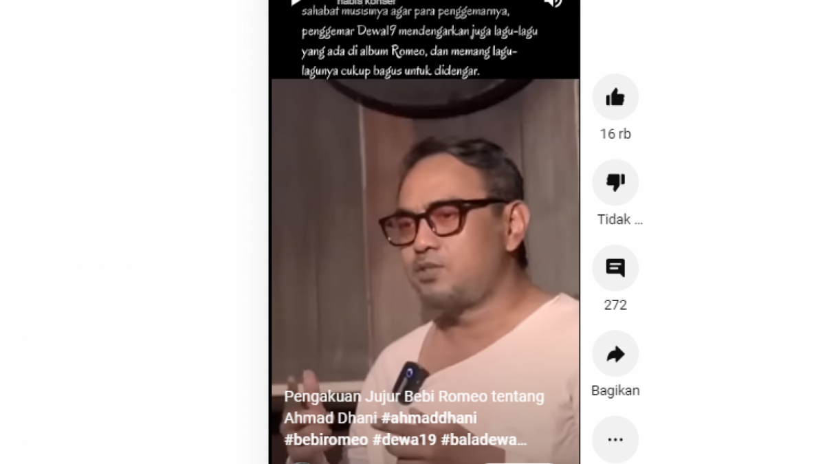 Bebi Romeo [Short Video Youtube]