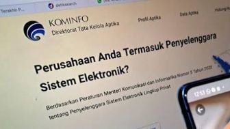 Dituding Ada Situs Judi Online Daftar PSE, Menkominfo: Tidak ada yang Kecolongan