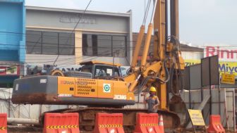 Ada Pengeboran Underpass, Dewi Sartika Arah Plenongan-Stadebar Ditutup