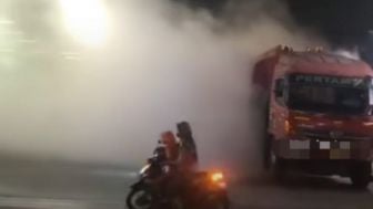 Viral Video Motor Terbakar Saat Isi BBM di SPBU Limo, Damkar Depok: Kondisi Aman dan Sudah Normal Kembali