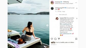 Warganet Soroti Komentar Shin Tae-yong Dalam Postingan Luna Maya : Pepet Terus Coach