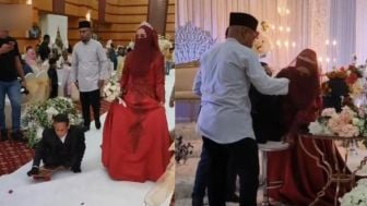 Pernikahan Wanita Cantik Dengan Pria Disabilitas ini Bisa Bikin Kamu Terharu