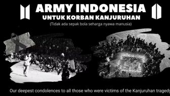 Respect! BTS Army Indonesia Kumpulkan Donasi untuk Korban Tragedi Kanjuruhan, Tembus Rp400 Juta dalam Sehari