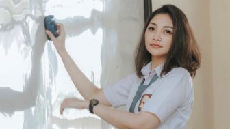 Ekspresi Tawa AKP Rita Yuliana ketika Ditanya Soal Harapan Dilamar Ariel Noah