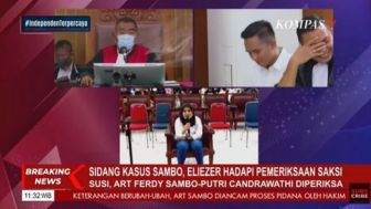 Senyum Manis Bharada E yang Heran Dengar Kesaksian PRT Ferdy Sambo, Warganet: Terima Kasih Susi