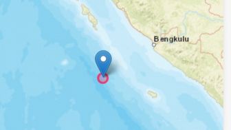 Gempa Bumi Berkekuatan 6,8 Mangnitudo Guncang Bengkulu