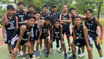 Tim Basket SMA 14 Depok Juara 3 B-Sparta Next Level 2022