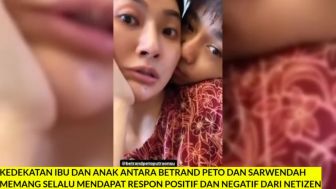 Pernah Rasakan ASI Sarwendah, Betrand Peto Sering Merangkul Hingga Cium Leher, Ruben Onsu Bilang Begini