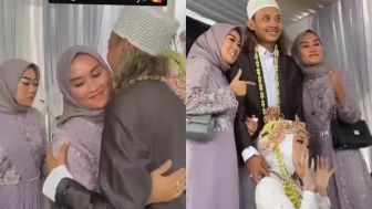 Viral Video Pria Menikah Dengan Istri Ketiga, Netizen Salfok Sama Istri Tua: Sakit Banget Asli