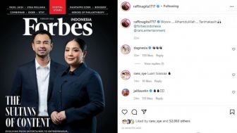 Sultan Andara Masuk Majalah Forbes "The Sultans of Content", Ini Sederet Bisnis Nagita Slavina Dan Raffi Ahmad