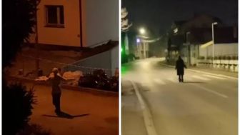 Viral Serbia Dancing Lady, Perempuan Menyeramkan yang Menari di Sepinya Malam