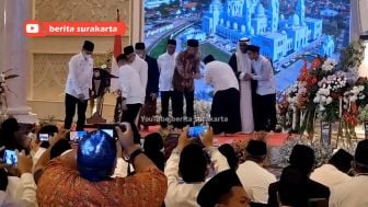 Kagum dengan Kemegahan Masjid Sheikh Zayed Solo, Dubes UEA Sampai Peluk Gibran Rakabuming Raka