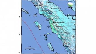 Gempa Guncang Padang Sidempuan, Terasa Hingga Pekanbaru