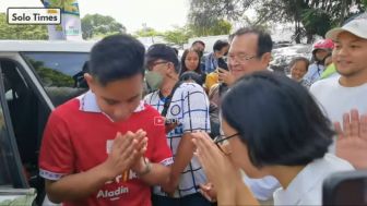 Sebelum Terpilih Jadi Ketua DPD Partai Golkar Kota Solo, Sekar Tanjung Sungkem dengan Gibran Rakabuming