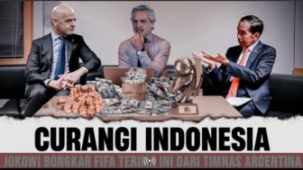 Cek Fakta: Curangi Indonesia? Presiden Jokowi Bongkar Siasat Licik Argentina Bayar FIFA untuk Jadi Tuan Rumah Piala Dunia U-20