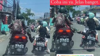 Viral Pria Berseragam TNI Tendang Pemotor yang Sedang Bonceng Anaknya, Warganet Geruduk Instagram TNI AD