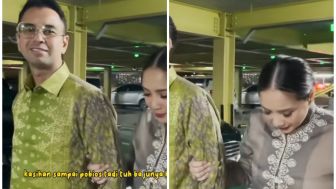 Gemoy Banget, Cara Nagita Slavina Jalan Bareng Raffi Ahmad. Netizen: Pelan Pelan Pak Sopir