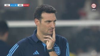 Gelisah Selama Pertandingan, Lionel Scaloni Kagum dengan Penampilan Timnas Indonesia: Pertandingan Seperti...