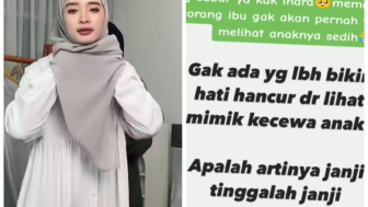 Inara Rusli Posting Momen Starla Sedang Sedih karena kecewa, Warganet Minta Stop Buka Aib Virgoun: Kan Niat Utamanya...