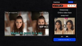 Meresahkan! Ditemukan Program AI yang Dapat Menyulap Wajahmu Jadi Pemeran Konten Porno