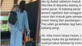 Warganet Ngaku Liat Luna Maya Lagi Mojok Sama Maxime Bouttier di Bandara, Tapi Malah Salfok Sama Ini...