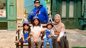 Resmi Pisah, Desta dan Natasha Rizky Liburan Bersama Anak-anak ke Singapura, Bolehkah Suami Istri Jalan Bareng Setelah Cerai?