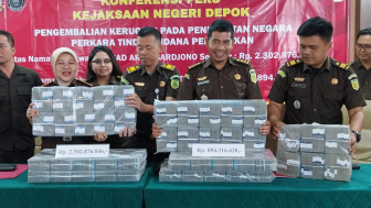 Pelaku Tipikor Kembalikan Uang 3 Miliar