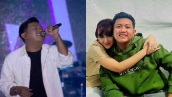 Denny Caknan Nangis di Atas Panggung Diduga Ingat Happy Asmara, Warganet: Sakit banget Jadi Bella Bonita