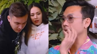 Mendadak Romantis, Kelakuan Random Rendy Kjaernett dan Lady Nayoan Bikin Denny Sumargo Emosi: Sikut-sikutan...