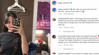 Caption IG-nya Dianggap Mancing Denny Caknan, Happy Asmara Diledek Jangan Menyesal: Dulu Diajak Nikah Kebanyakan Mikir