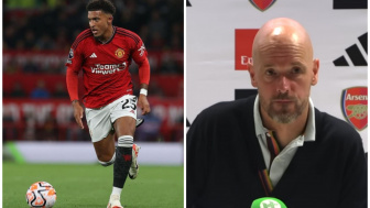 Sebut Pelatihnya Pembohong, Jadon Sancho Dimaki habis-habisan Erik Ten Hag dalam Sesi Latihan