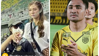 Kepergok Pertama Kali Dukung Timnas, Momen Kedekatan Fuji dengan Asnawi Tercium Warganet: Uti Kalau Udah Effort