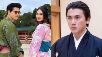 Luna Maya Ajak Maxime Bouttier Liburan ke Kampung Halaman Reino Barack, Pakai Busana Yukata dan Berpose Mirip Saat Pacaran dengan Suami Syahrini