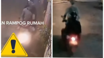 Depok Darurat Kemalingan: Kawanan Maling Satroni Rumah dengan Bawa Senjata Api, Gondol Satu Unit Motor Beat