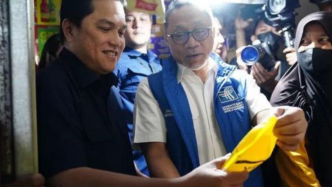 Elektabilitas Erick Thohir Naik, Zulhas Nilai Kinerja dan Kepemimpinan Diterima Masyarakat